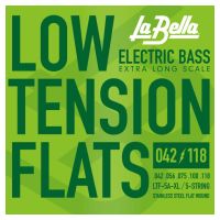 Thumbnail of La Bella LTF-5A-XL Low Tension Flats, 5-String 42-118, Extra Long Scale