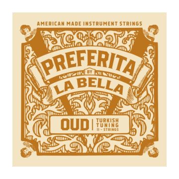 Preview of La Bella OU-PT PREFERITA OUD STRINGS &ndash; TURKISH TUNING