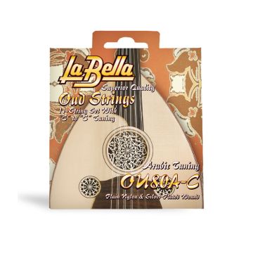 Preview of La Bella OU80A-C  Oud Arabic tuning CC