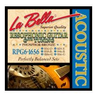 Thumbnail of La Bella RPG6-1656 Resophonic &ndash; G6th 16-56 RESONATOR PHOSPHOR BRONZE ACOUSTIC GUITAR STRINGS 16-56 G 6th tuning