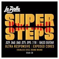 Thumbnail of La Bella SS40-CB Super Steps, 6-String &ndash; Extra Light 29-118  long scale