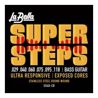 Thumbnail of La Bella SS40-CB Super Steps, 6-String &ndash; Extra Light 29-118  long scale
