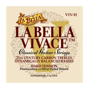 Preview of La Bella VIV-H Vivace Fluorocarbon Classical Guitar Strings &ndash; Hard Tension