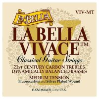 Thumbnail of La Bella VIV-MT Vivace Fluorocarbon Treble set &ndash; Medium Tension