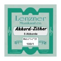 Thumbnail of Lenzner 100/1 Soloklang Chord zither  5 chords, 41 strings,