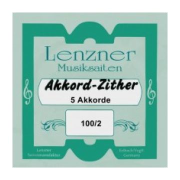 Preview of Lenzner 100/2 Soloklang Chord zither  5 chords, 62 strings, (Mandoline melody strings)