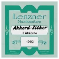 Thumbnail of Lenzner 100/2 Soloklang Chord zither  5 chords, 62 strings, (Mandoline melody strings)