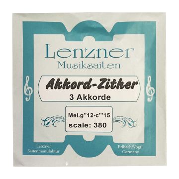 Preview van Lenzner 200/2C Custom Soloklang Chord zither  3 chords, 27 strings 38cm scale