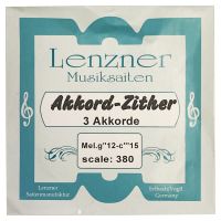 Thumbnail of Lenzner 200/2C Custom Soloklang Chord zither  3 chords, 27 strings 38cm scale
