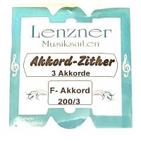 Thumbnail of Lenzner 200/3 Soloklang childrens Chord zither  3 chords, 33 strings 37cm scale semitone melody