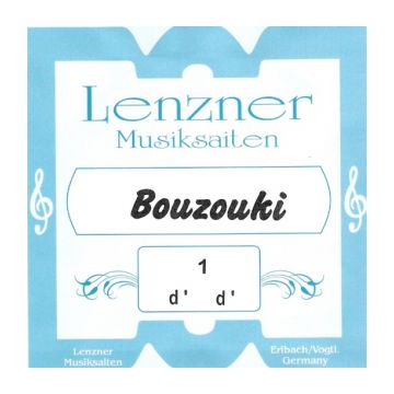 Preview van Lenzner 3700 Greek Bouzouki steelcore silverplated