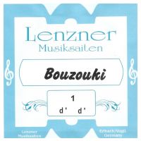 Thumbnail of Lenzner 3700 Greek Bouzouki steelcore silverplated