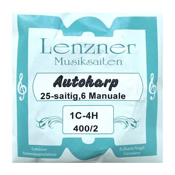 Preview of Lenzner 400/2 Soloklang manual zither / Autoharp 25 strings,