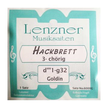 Preview of Lenzner 6000G 3 chord Hackbrett  96 strings, 32 courses