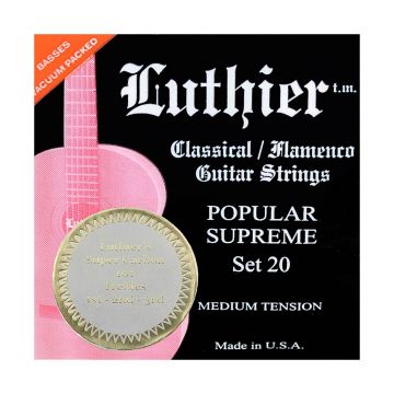 Preview van Luthier L-20SC  Super Carbon 101/ Medium Tension