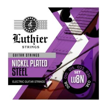 Preview of Luthier LU-8N Extra light Electric Nickelplated steel 8/32