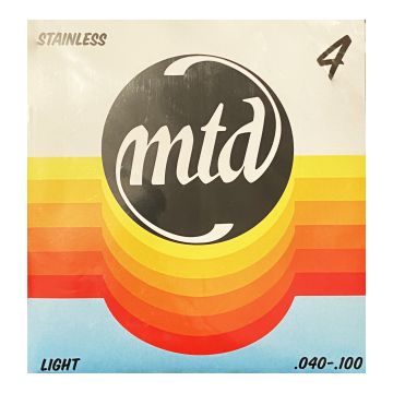 Preview van MTD STR4L stainless  4-String Light..040 .060 .080 .100