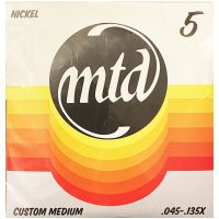 Thumbnail of MTD STR5CM-N Nickelplated  5-String Tapered Custom Medium 045 .065 .085.105 .135X