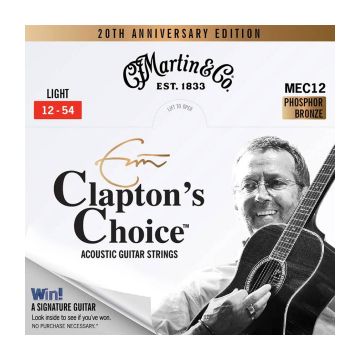 Preview of Martin MEC12LTD20  Eric Clapton 20th anniversary  edition 92/8 Phosphor bronze