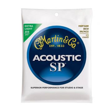 Preview of Martin MSP3600 12 string exta light Acoustic SP