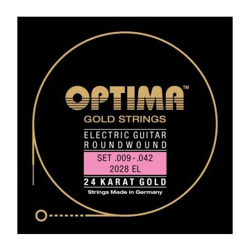 Preview of Optima 2028EL Electric Gold Extra Light 24 Karat gold