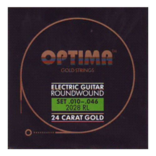 super light Optima 2028 SL Electric GOLD Strings 