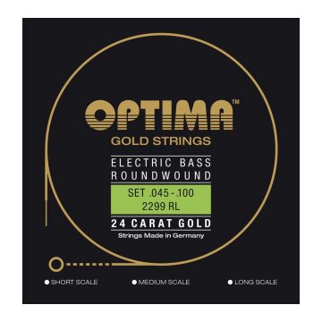 Preview of Optima 2299 RL Gold strings Regular Light 24 Karat gold