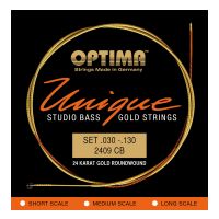 Thumbnail van Optima 2409 CB Unique studio Gold strings  24 Karat gold Super Long scale Tapered B