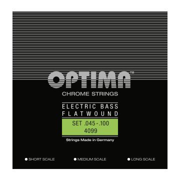 Preview of Optima 4099L  Flatwound strings Long scale