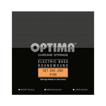 Preview of Optima 4199L  Chrome strings Light longscale
