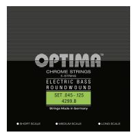 Thumbnail of Optima 4299B Chrome strings 5-string Low-B Regular Light  Long scale
