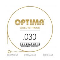 Thumbnail van Optima GB030.L Single .030 E-Bass 24K GOLD STRING Long scale