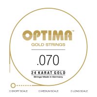 Thumbnail of Optima GB070.L Single .070 E-Bass 24K GOLD STRING Long scale
