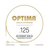 Thumbnail van Optima GB125.L Single .125 E-Bass 24K GOLD STRING Long scale
