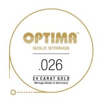 Thumbnail of Optima GE026 24K Gold Plated .026, Wound Single String