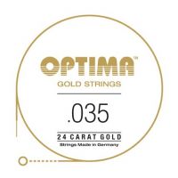 Thumbnail of Optima GE035 24K Gold Plated .035, Wound Single String