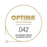 Thumbnail van Optima GE042 24K Gold Plated .042, Wound Single String