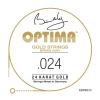 Thumbnail of Optima GEBM024 'Brian May&rsquo; Signature 24K Gold Plated .024, Wound Single String