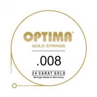 Thumbnail of Optima GPS008 24K Gold Plated .008, Single String