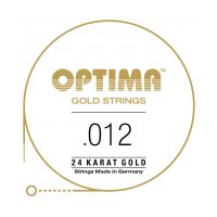 Thumbnail of Optima GPS012 24K Gold Plated .012, Single String