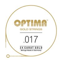 Thumbnail of Optima GPS017 24K Gold Plated .017, Single String