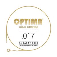 Thumbnail of Optima GPS017 24K Gold Plated .017, Single String