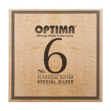 Preview van Optima No.6 SNMT Special Silver Clear Nylon Medium tension.