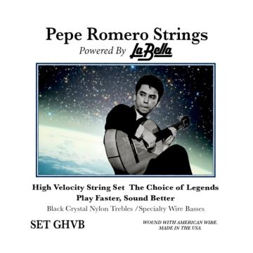 Preview of Pepe Romero GHVB - HIGH VELOCITY STRING SET, MEDIUM HARD TENSION