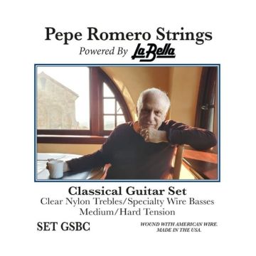 Preview of Pepe Romero GSBC- SPECIALTY WIRE BASSES, MEDIUM HARD TENSION