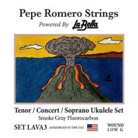 Thumbnail van Pepe Romero LAVA 3: Soprano/Concert/Tenor Ukulele, Wound Low G