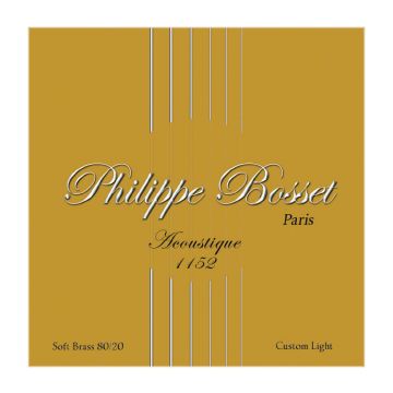 Preview of Philippe Bosset ACO1152 80/20 bronze custom Light 11-52