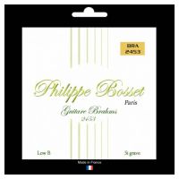 Thumbnail of Philippe Bosset PBBRA2453 8 strings Brahms guitar set clear nylon Low B