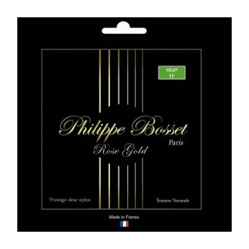 Preview of Philippe Bosset RGPTF Rose Gold clear nylon High tension