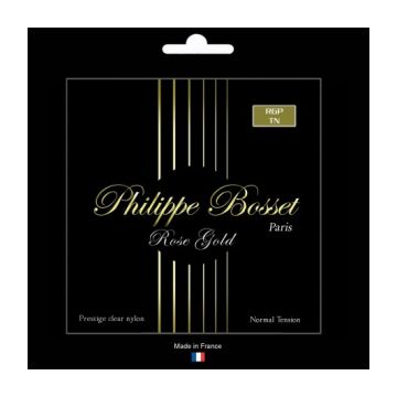 Preview of Philippe Bosset RGPTN Rose Gold clear nylon Normal tension